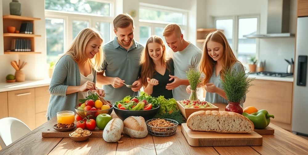 نقش تغذیه سالم در افزایش حس رضایت و شادی