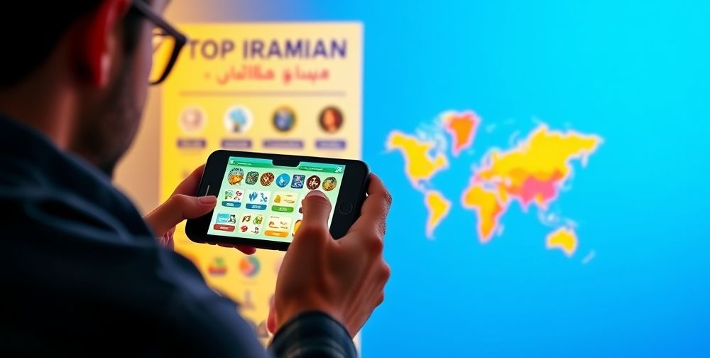 کاربرد اینفوگرافیک در معرفی بازی‌های موبایلی برای مخاطبان ایرانی